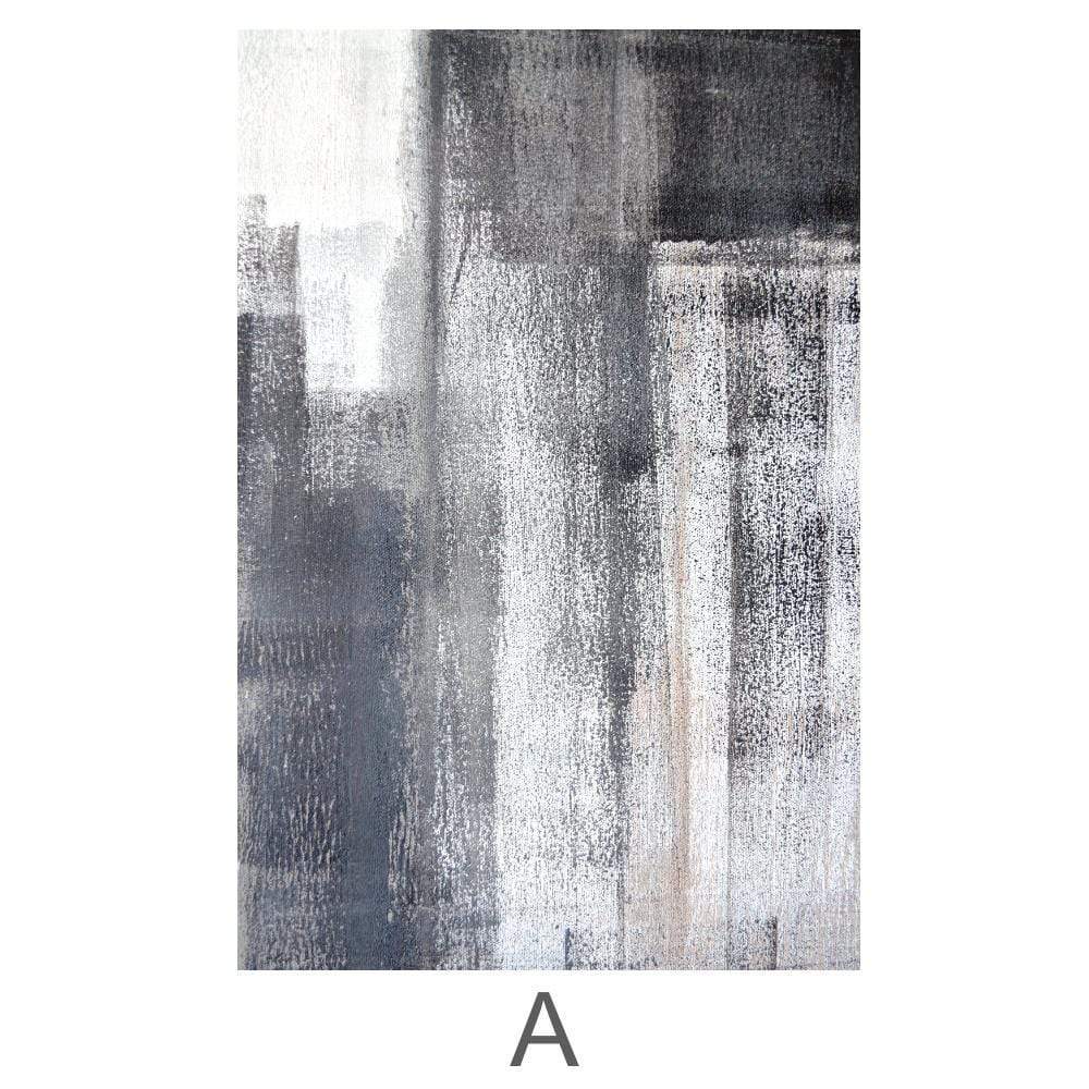 Stone Canvas Art A / 40 x 60cm / Standard Gallery Wrap Clock Canvas