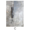 Stone Canvas Art C / 40 x 60cm / Standard Gallery Wrap Clock Canvas
