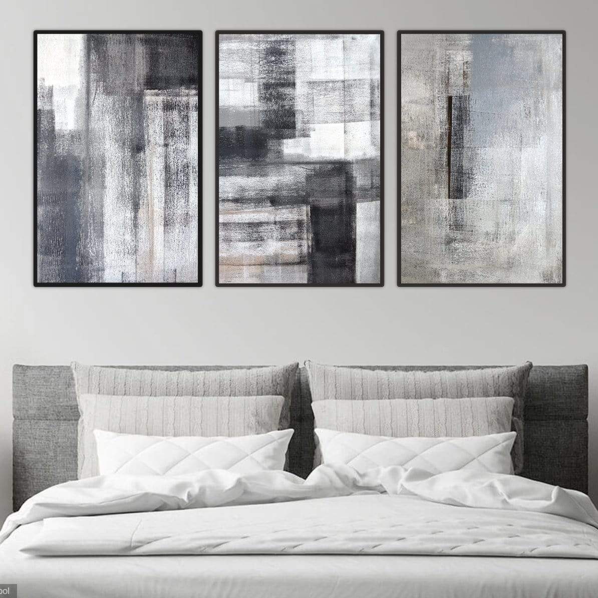 Stone Canvas Art Clock Canvas