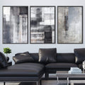 Stone Canvas Art Clock Canvas