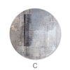 Stone - Circle Canvas Art C / 40 x 40cm / Standard Gallery Wrap Clock Canvas