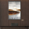 Strong Outdoors Oil Painting Oil 30 x 45cm / Oil Painting Clock Canvas