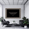 Stronger Mind Clock Canvas