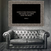 Stronger Mind Clock Canvas