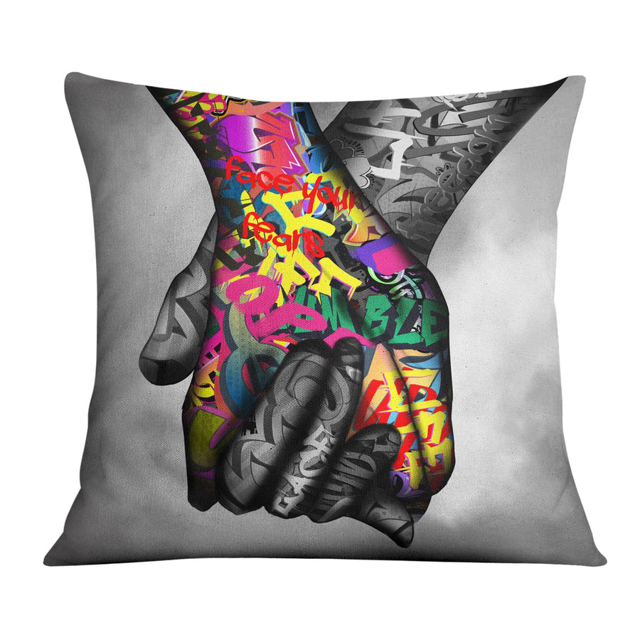 Stronger Together Cushion Cushion Cushion Square Clock Canvas