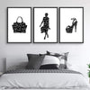 Stylish Fashion Canvas Art Clock Canvas