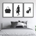 Stylish Fashion Canvas Art Clock Canvas