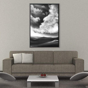 Summer Clouds Canvas Art Clock Canvas