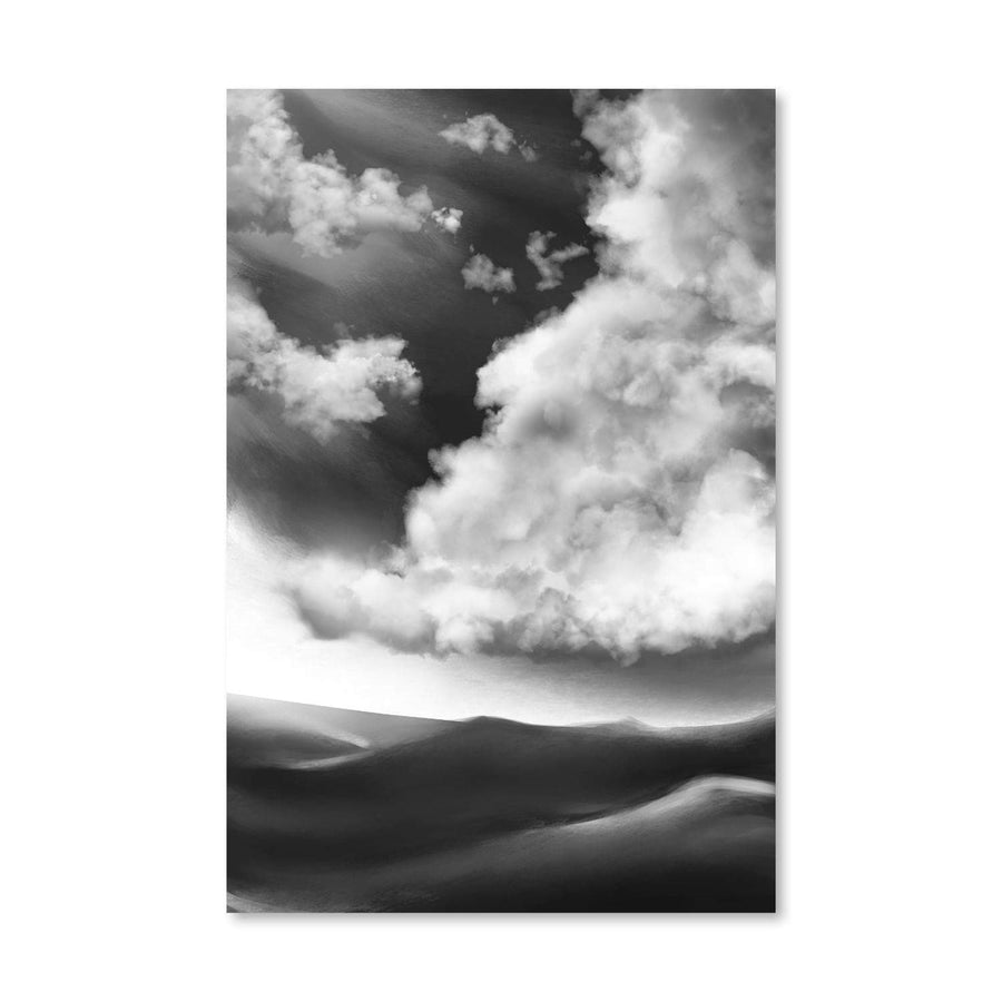 Summer Clouds Canvas Art Clock Canvas