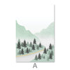 Summer Wilderness Canvas Art A / 40 x 50cm / No Board - Canvas Print Only Clock Canvas