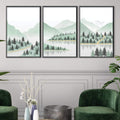 Summer Wilderness Canvas Art Clock Canvas