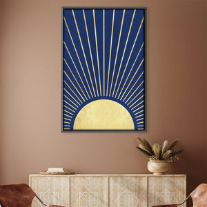 Sunbeams I Canvas Art 30 x 45cm / Unframed Canvas Print Clock Canvas