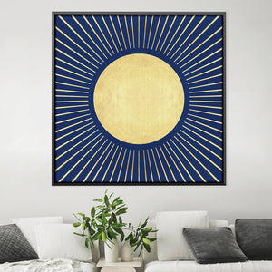 Sunbeams II Canvas Art 30 x 30cm / Unframed Canvas Print Clock Canvas
