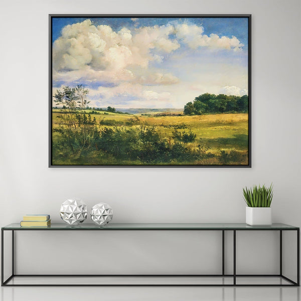 Sunlit Clouds Canvas Art 45 x 30cm / Unframed Canvas Print Clock Canvas