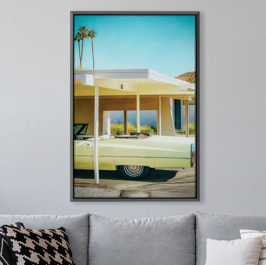 Sunny Afternoons Canvas Art Clock Canvas