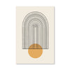 Sunny Minimalism Canvas Art Clock Canvas