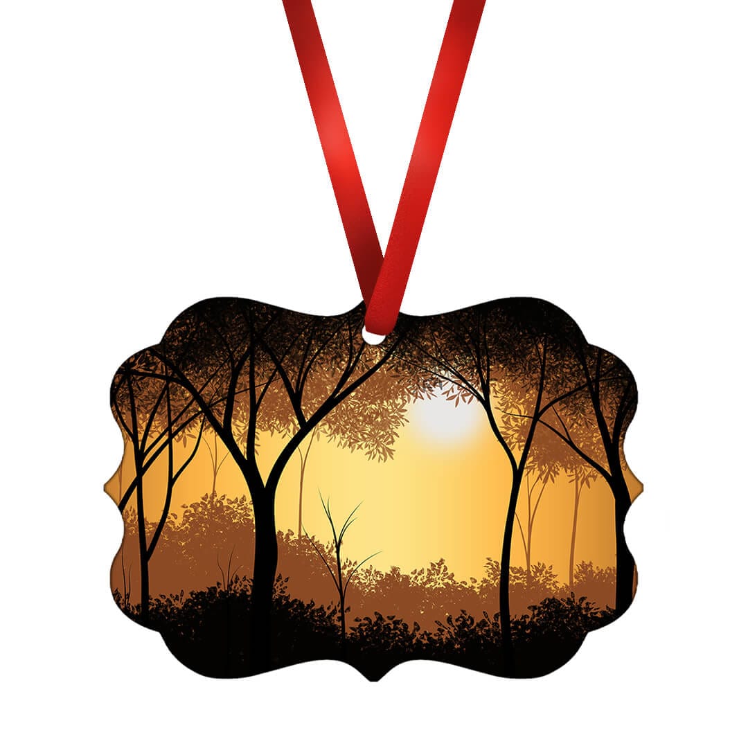 Sunset Forest Ornament product thumbnail