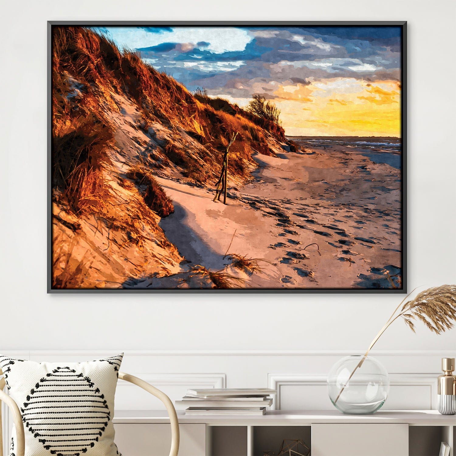 Sunset on the Dunes Canvas product thumbnail