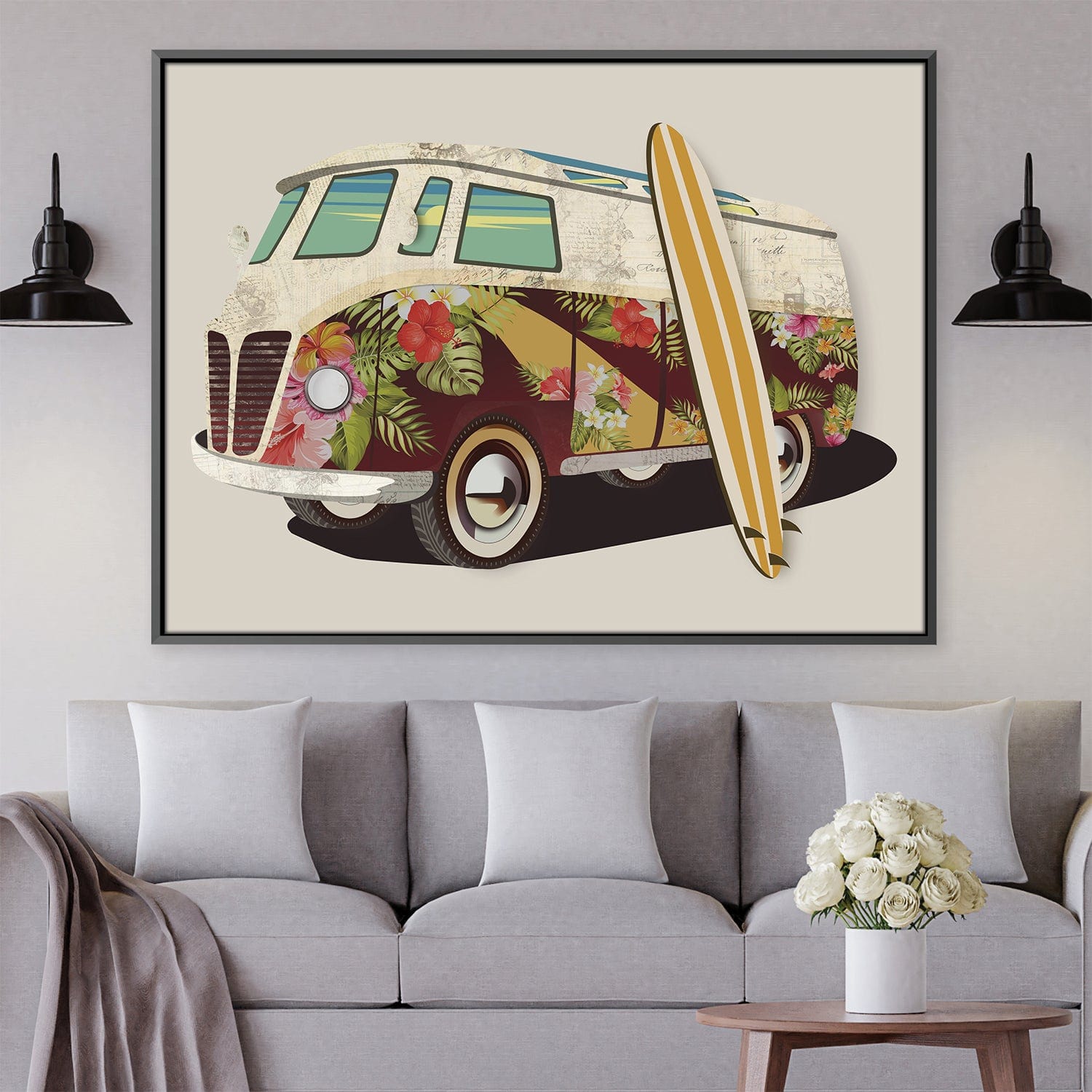 Surf Van Vibin Canvas product thumbnail