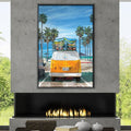 Surfer Paradise Canvas Art Clock Canvas