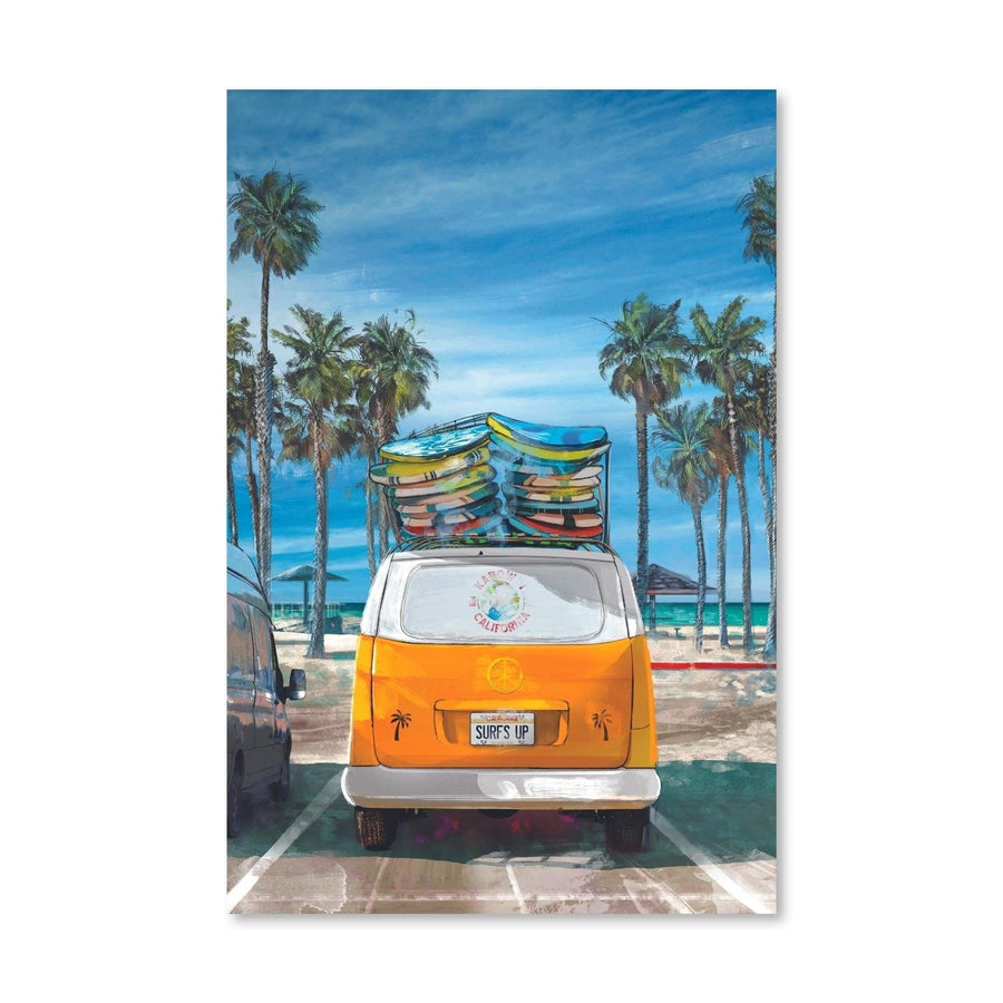 Surfer Paradise Canvas Art Clock Canvas