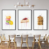 Sweet Delicacies Canvas Art Clock Canvas