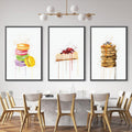 Sweet Delicacies Canvas Art Clock Canvas