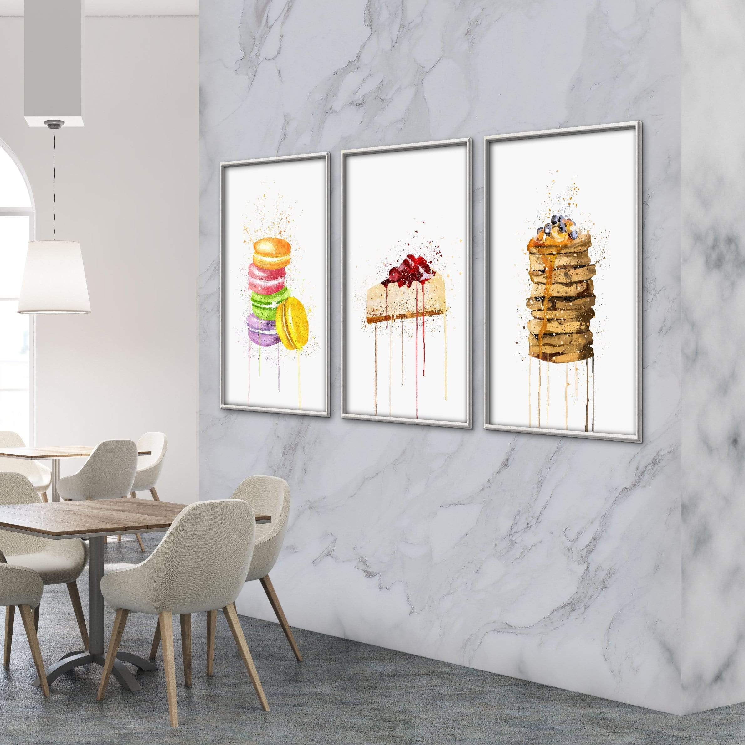 Sweet Delicacies Canvas Art Clock Canvas