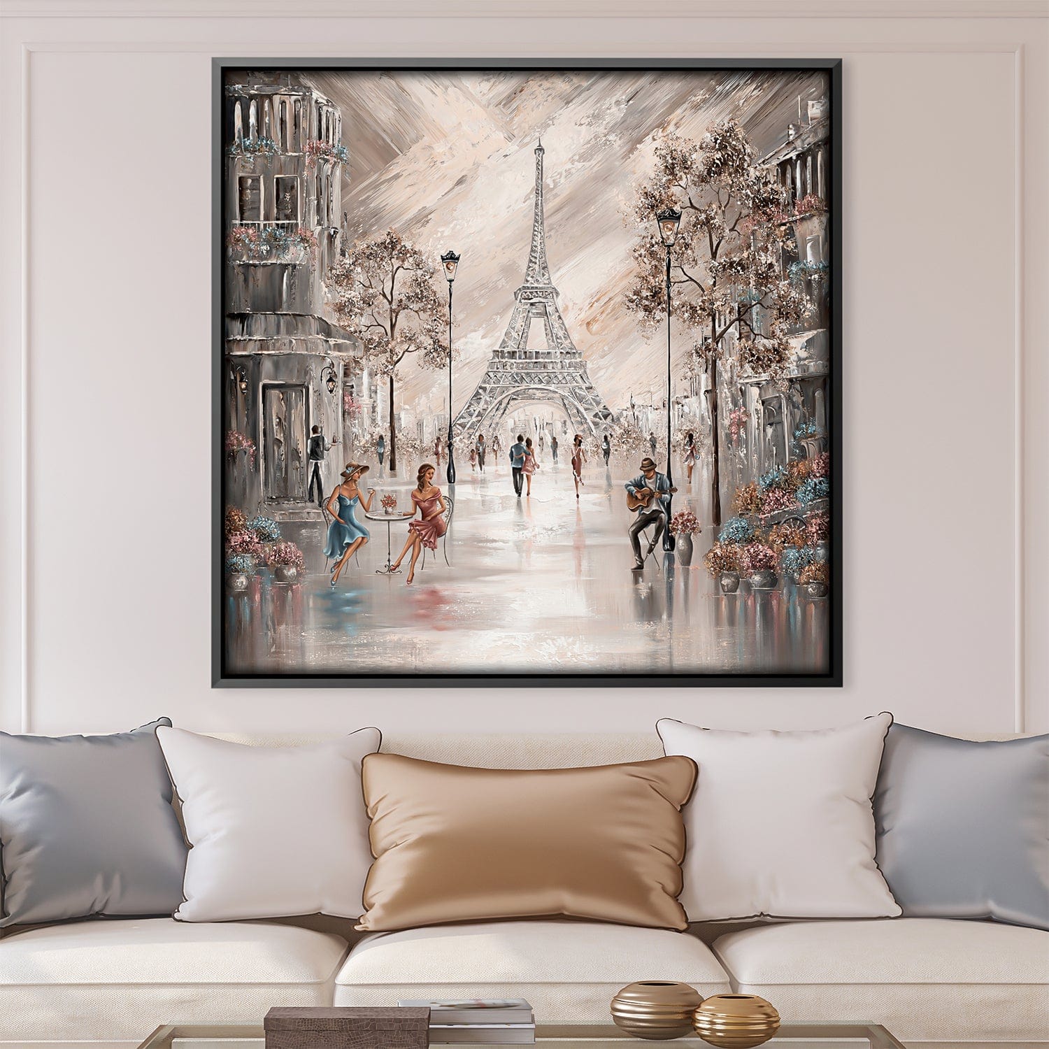 Sweet Tea Blossoms, Paris Canvas product thumbnail