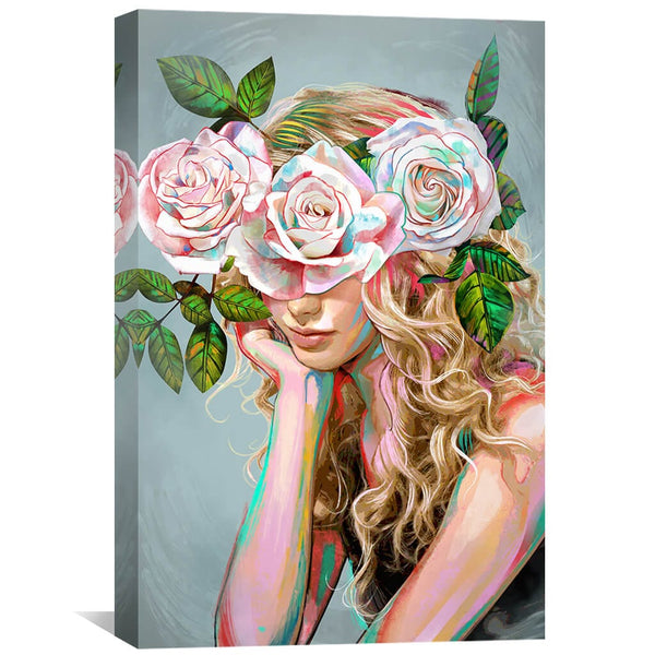 Swift Bouquet Canvas Art 30 x 45cm / Unframed Canvas Print Clock Canvas