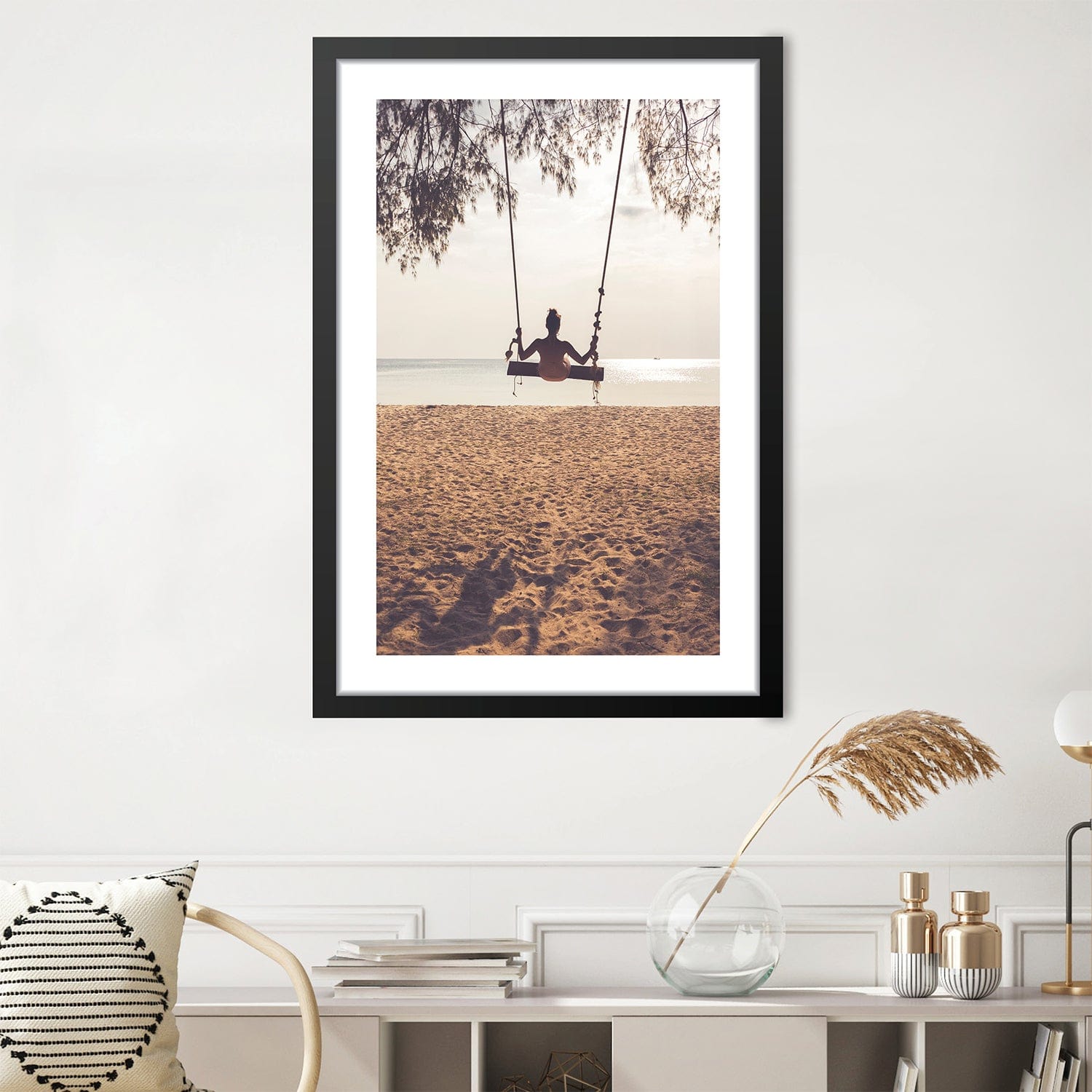 Swinging Beach Print product thumbnail