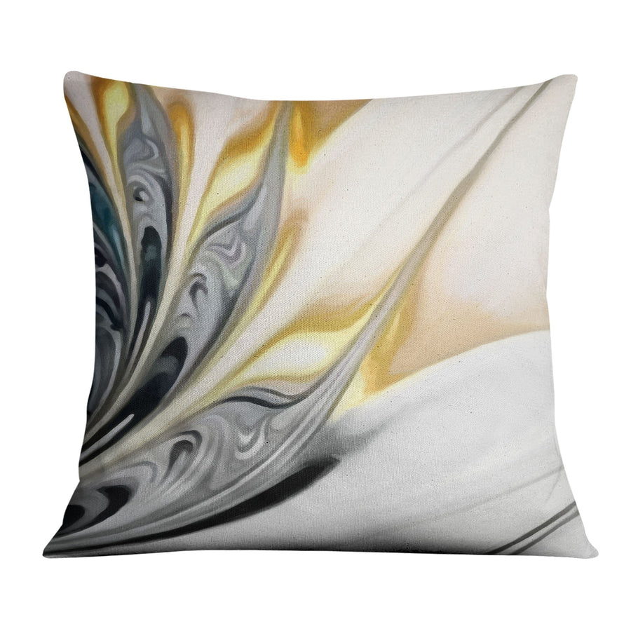 Swirling Beauty C Cushion Cushion Cushion Square Clock Canvas