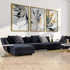 Swirling Beauty Canvas Art Clock Canvas