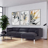 Swirling Beauty Canvas Art Clock Canvas