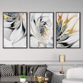 Swirling Beauty Canvas Art Clock Canvas