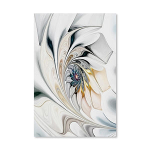 Swirling Beauty Canvas - XL Art Clock Canvas