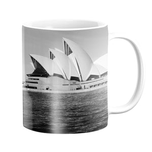 Sydney Opera House Mug Mug White Clock Canvas