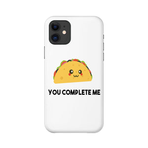 Taco and Avo Phone Case Phone Case A / Apple iPhone 11 Clock Canvas