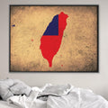 Taiwan Canvas Art Clock Canvas