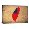 Taiwan Canvas Art 45 x 30cm / Unframed Canvas Print Clock Canvas