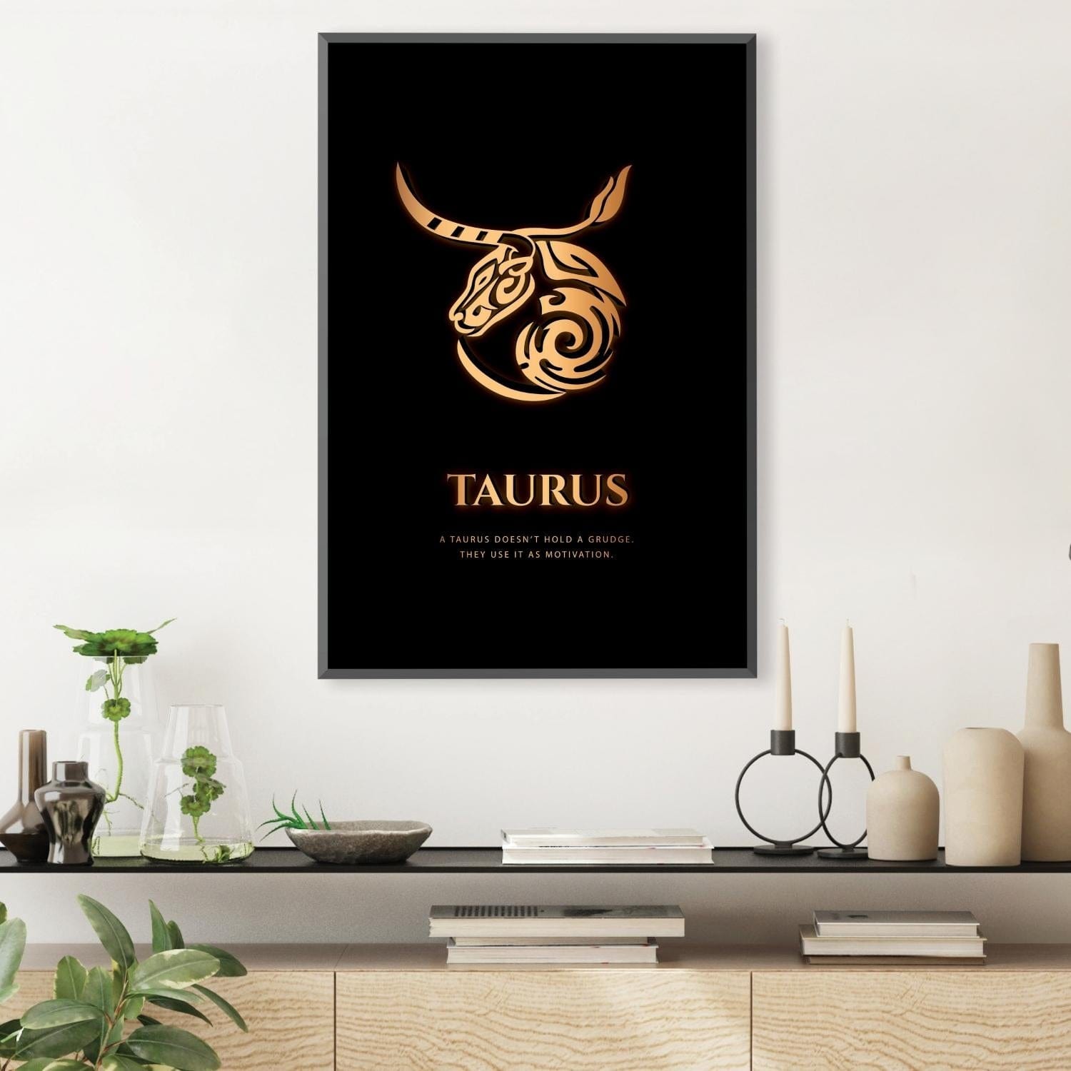 Taurus - Gold Canvas product thumbnail