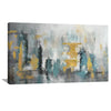 Tempered Shades Canvas Art 50 x 25cm / Unframed Canvas Print Clock Canvas