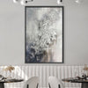 Textured Gradiant Oil Painting Oil 30 x 45cm / Oil Painting Clock Canvas