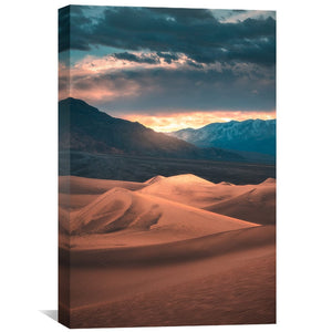 The Dune Sea Canvas Art Clock Canvas