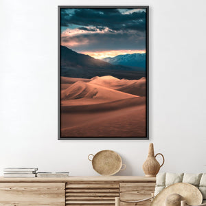 The Dune Sea Canvas Art 30 x 45cm / Unframed Canvas Print Clock Canvas