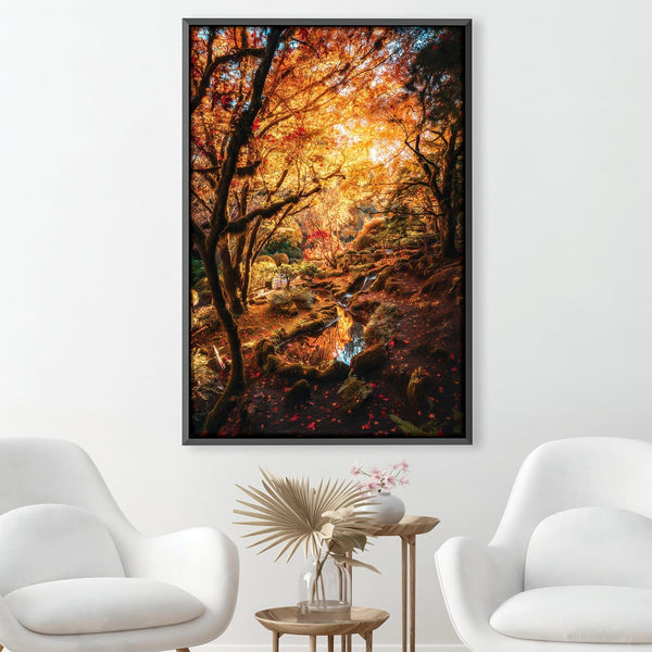 The Forest of Dreams Canvas Art 30 x 45cm / Unframed Canvas Print Clock Canvas