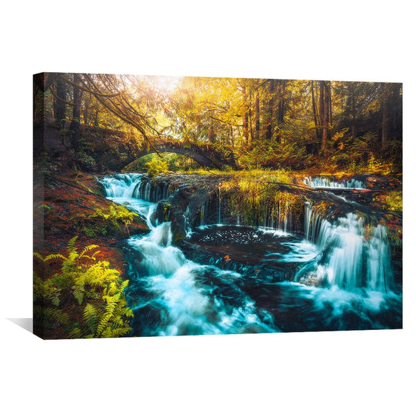The Forest of Tranquility Canvas Art Clock Canvas