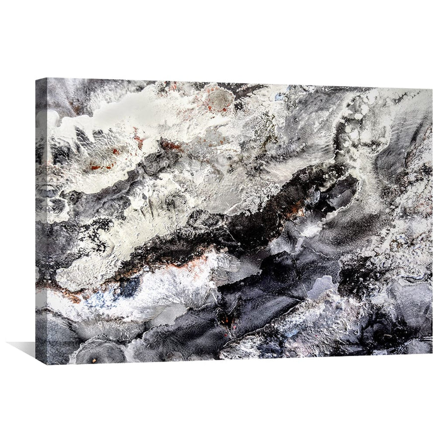 The Glacier II Canvas Art Clock Canvas