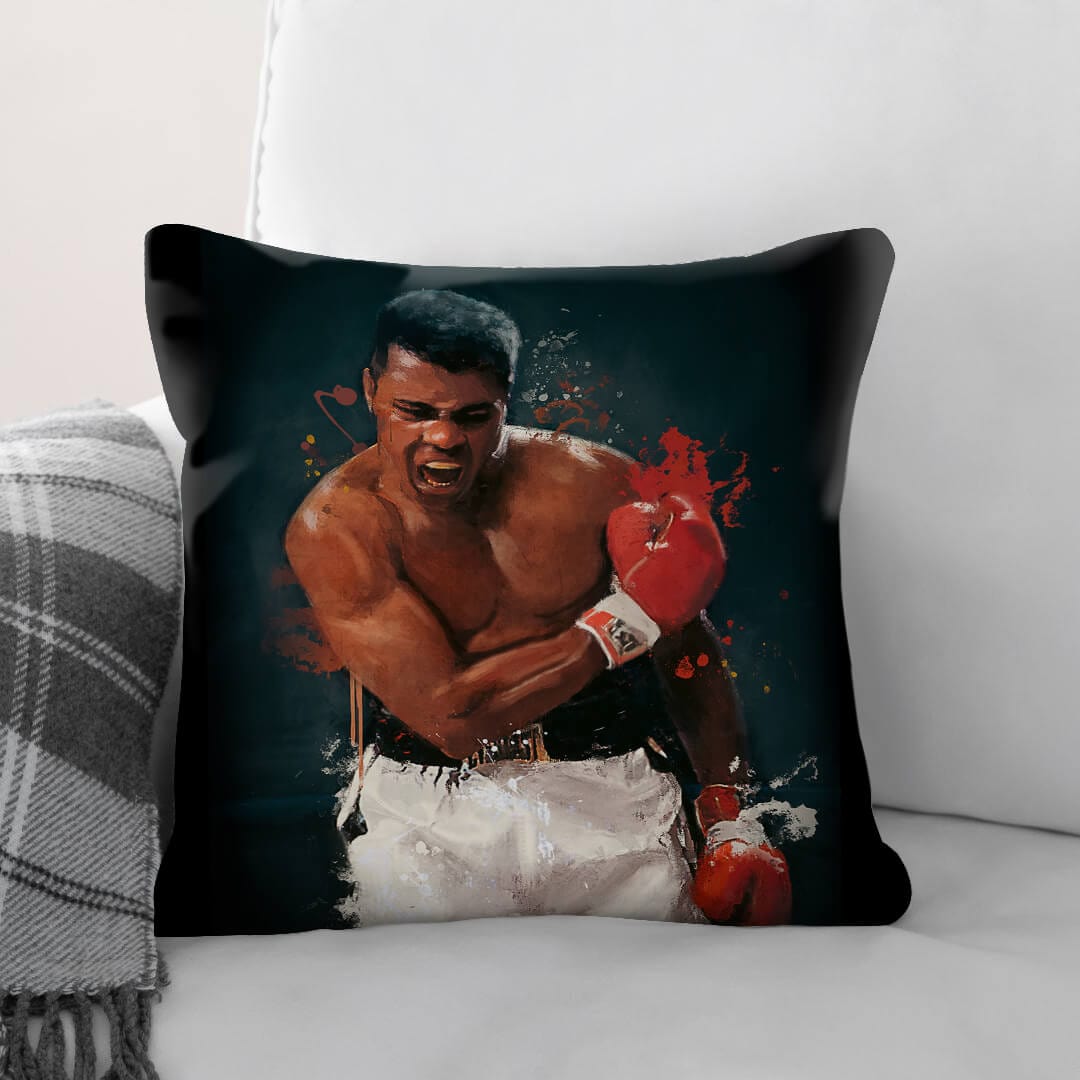 The Greatest Cushion Cushion Cushion Square Clock Canvas