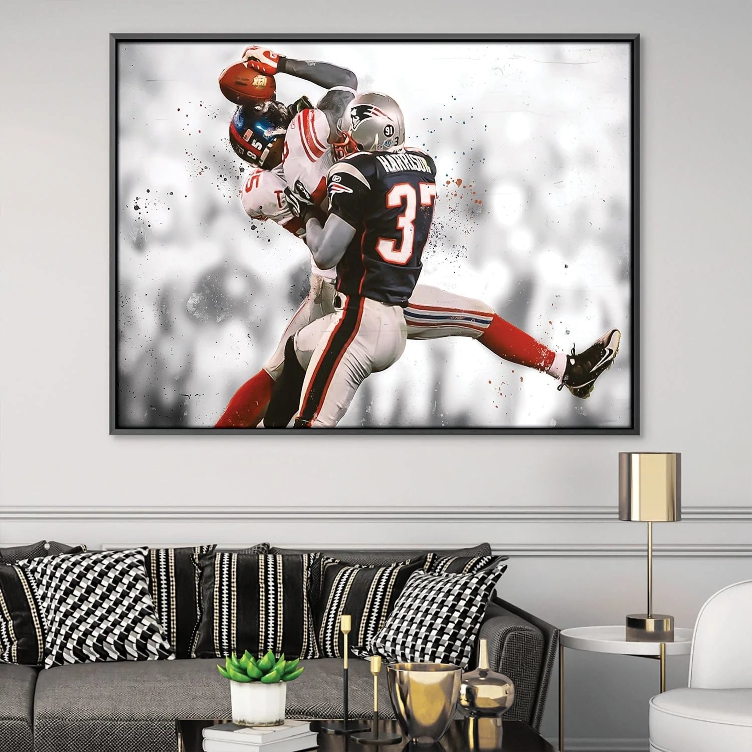 The Helmet Catch Canvas product thumbnail